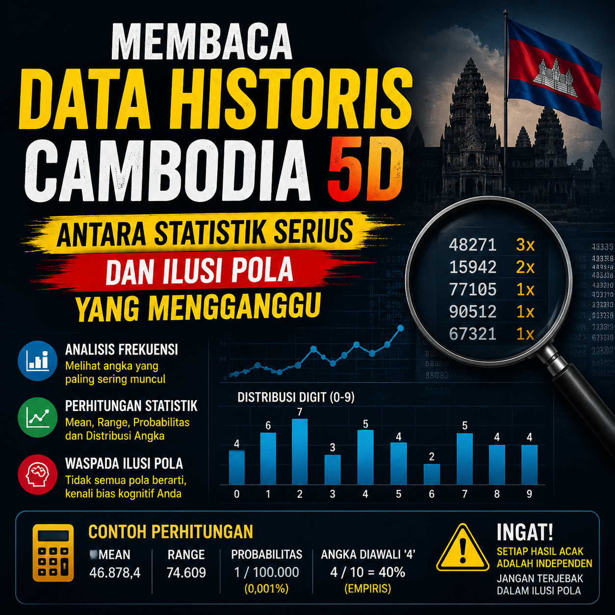 Membaca Data Historis Cambodia 5D: Antara Statistik Serius dan Ilusi Pola yang Mengganggu