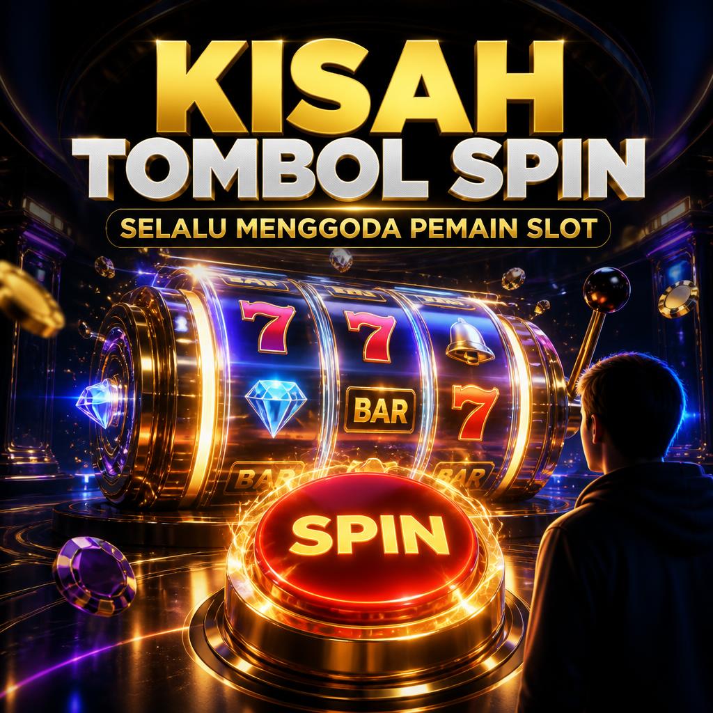 Kisah Tombol Spin yang Selalu Menggoda Pemain Slot Online