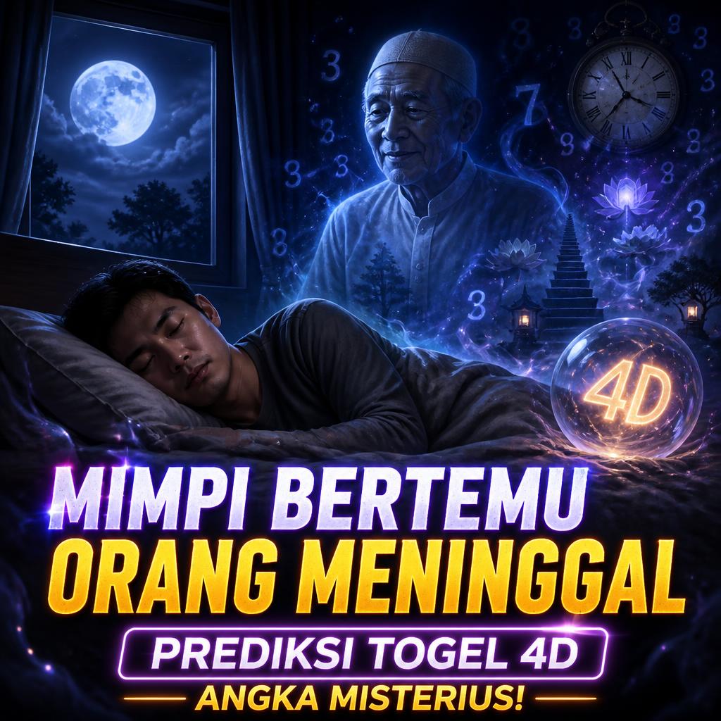Mimpi Bertemu Orang Meninggal, Prediksi Togel 4D Angka Misterius