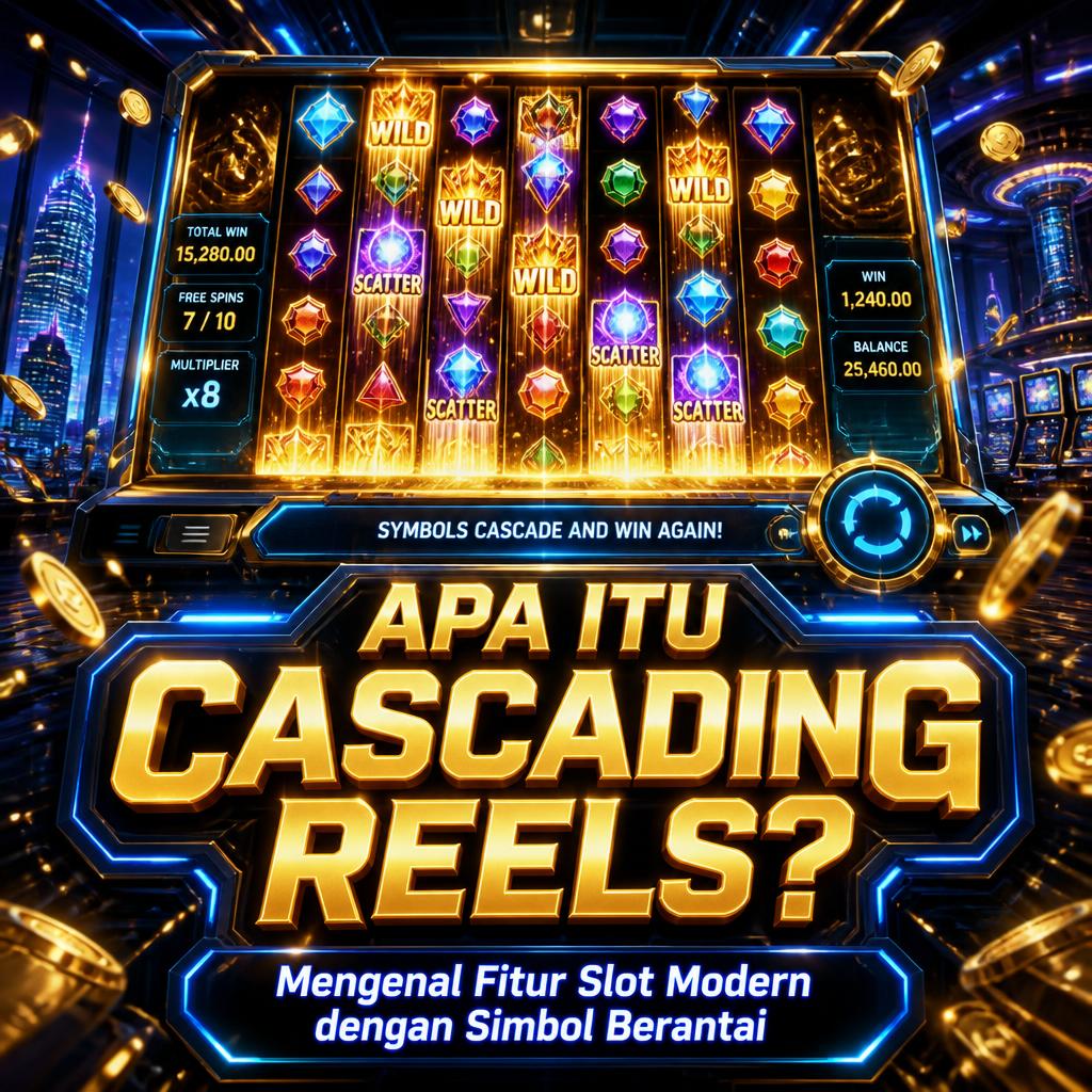 Apa Itu Cascading Reels? Mengenal Fitur Slot Modern dengan Simbol Berantai